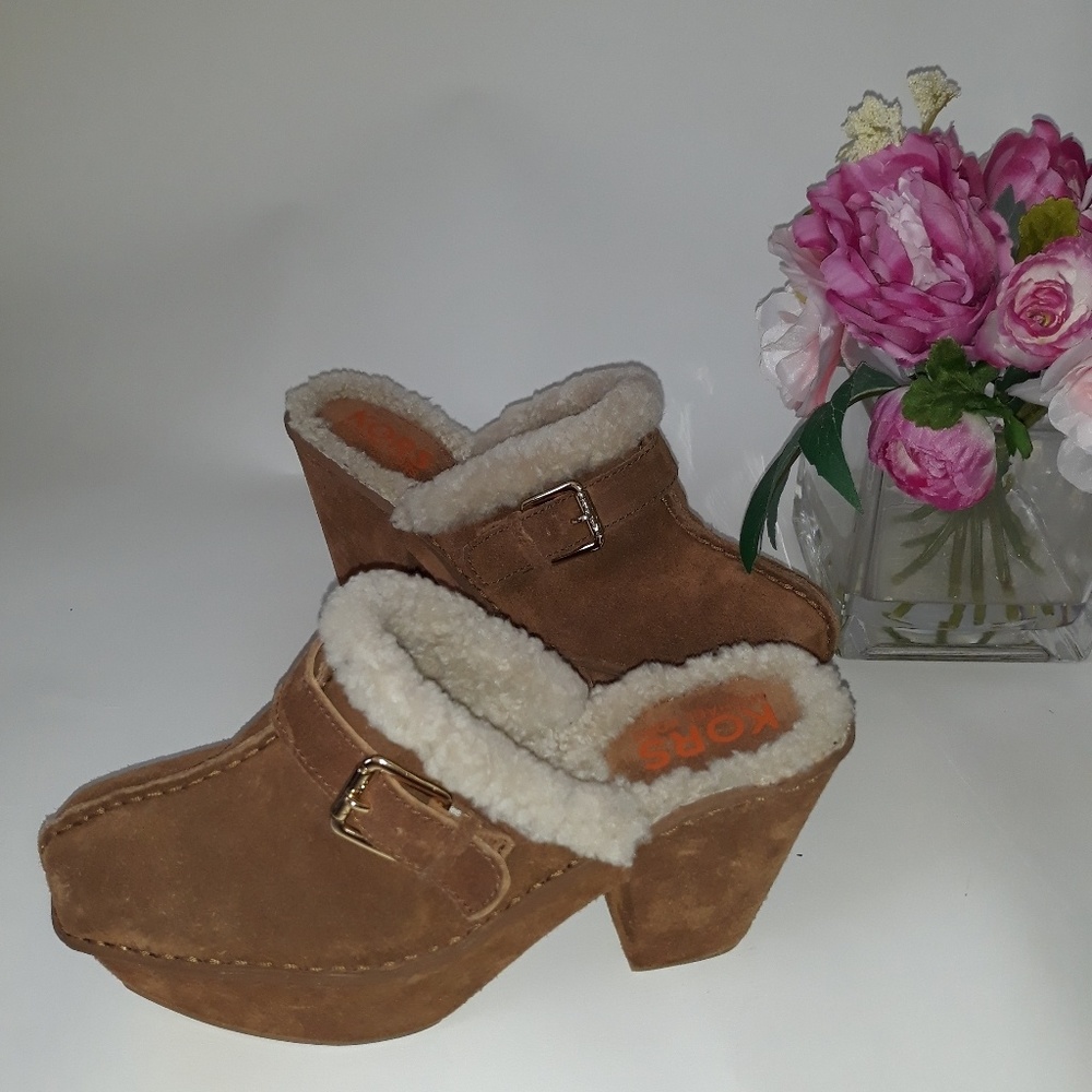 Michael Kors leather heels